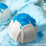 Mint Oreo Balls Covered in White Chocolate Perfect For Frozen!