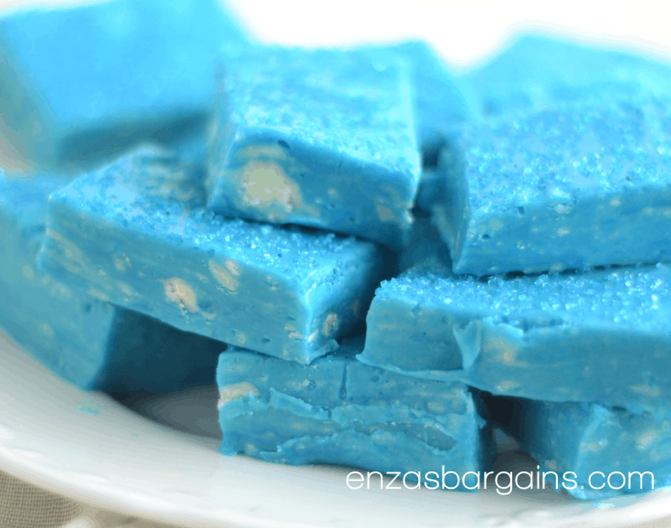 Blue Fudge Recipe - Perfect Frozen Themed Snack