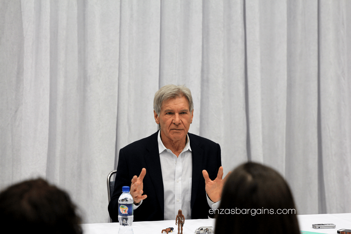 Exclusive Harrison Ford Interview for Star Wars The Force Awakens