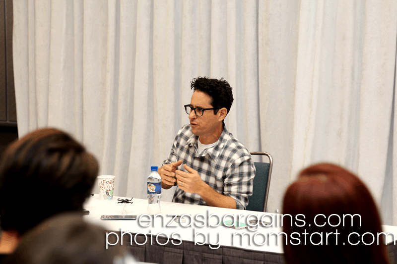 J.J. Abrams on Lin Manuel Miranda, Kathleen Kennedy, and BB-8