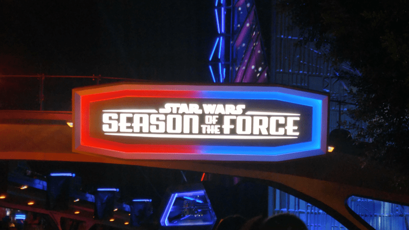 Disneyland Star Wars Themed Night - Seasons of the Force
