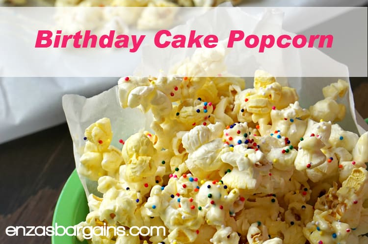 Birthday Cake Popcorn