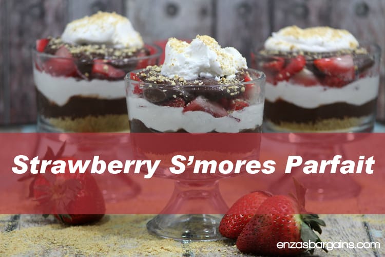 This Strawberry S'mores Parfait is easily my favorite desert of all time, it's AMAZING! I've always said my favorite desert was a tie between strawberry...