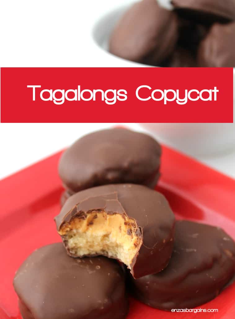 This Tagalongs Copycat recipe will help when the soon to be delivered Girl Scout cookies run out and you're left to find other ways to cure your cravings...