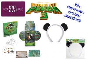 Kung Fu Panda Prize Pack (Ends 1/28) 