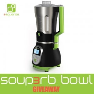 3 Squares SOUP3RB™ Cook + Blend Blender (Ends 2/27)