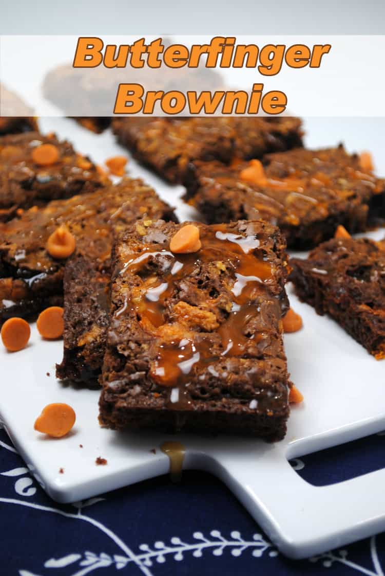 Butterfinger Brownie