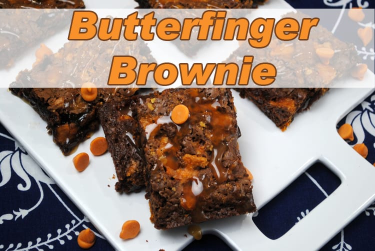 Butterfinger Brownie