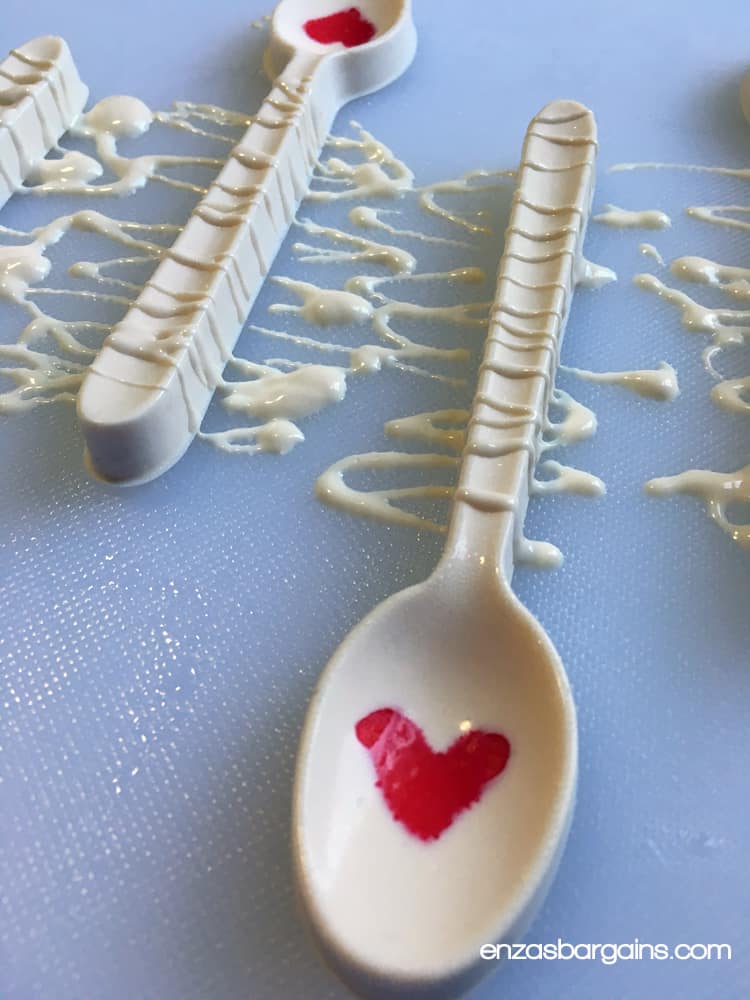 Valentine's Day Candy Spoon with Heart