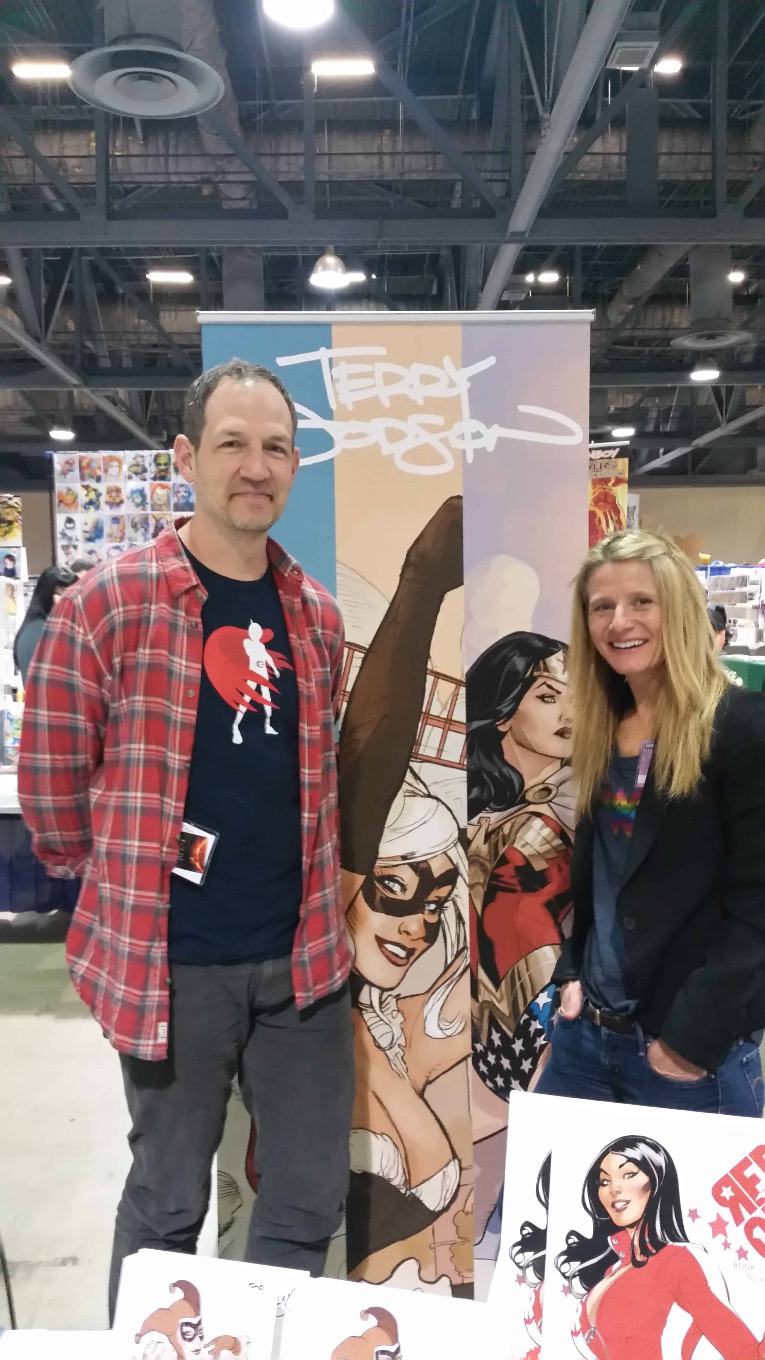 Terry and Rachel Dodson 2016 Long Beach Comic Expo Media Coverage #LBCC