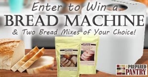 Oster Bread Machine + 2 Bread Mixes from The Prepared Pantry