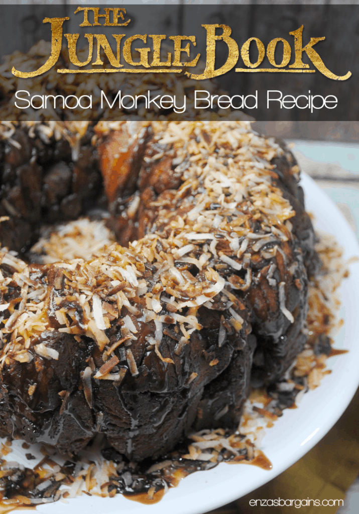 Jungle Book Themed Recipe - Samoa Monkey Bread Recipe