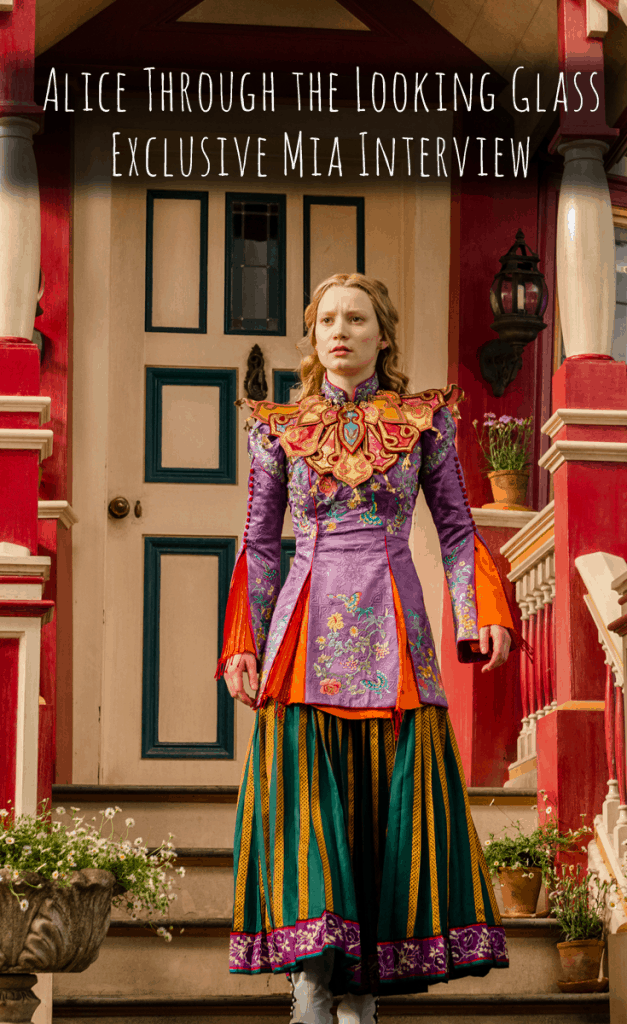 Alice Through the Looking Glass Mia Interview