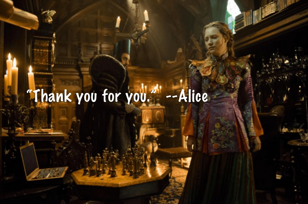 Alice Through the Looking Glass Quotes
