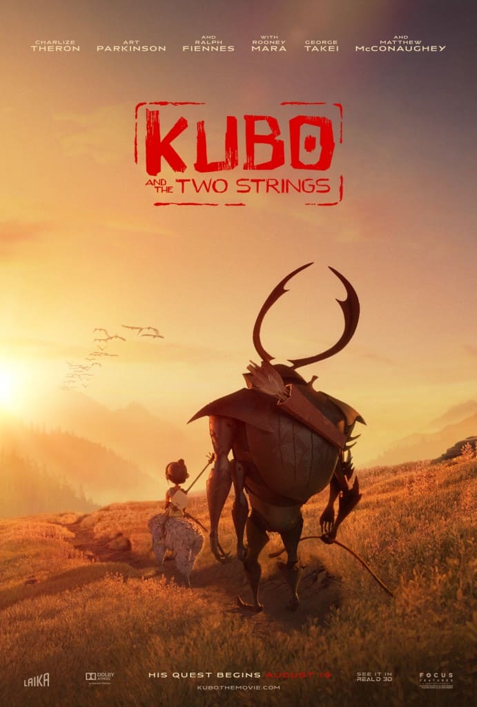 Free Kubo and the Two Strings Printable Coloring Sheet