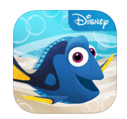 New Finding Dory App - Just Keep Swimming