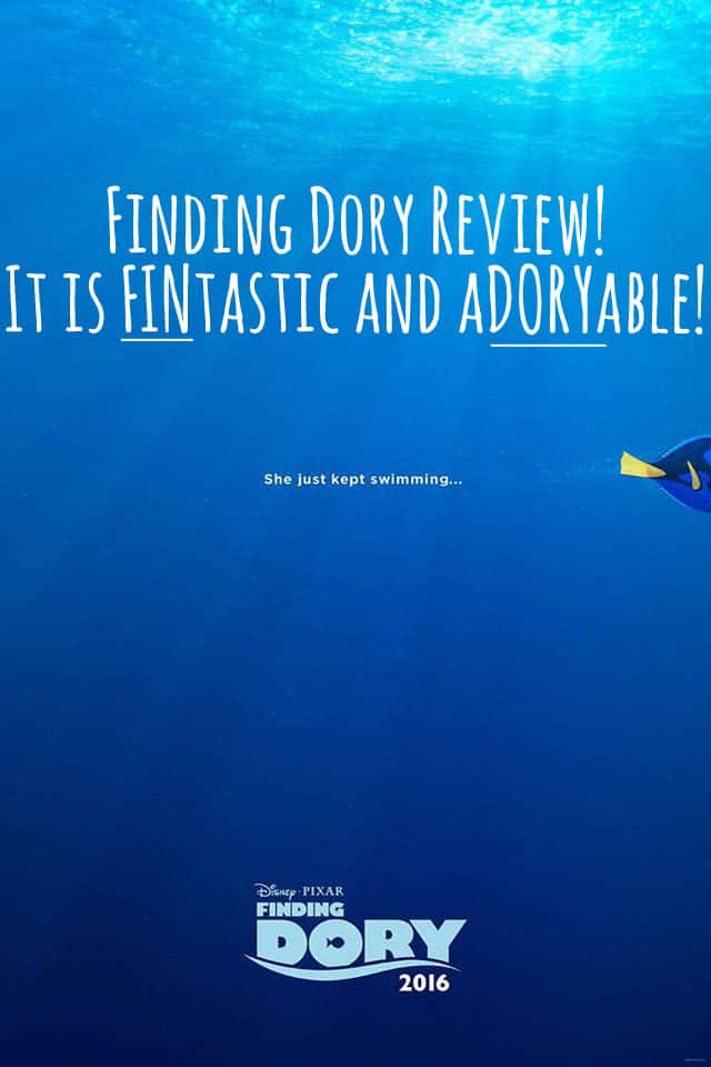 Finding Dory Review! It is FINtastic and aDORYable!