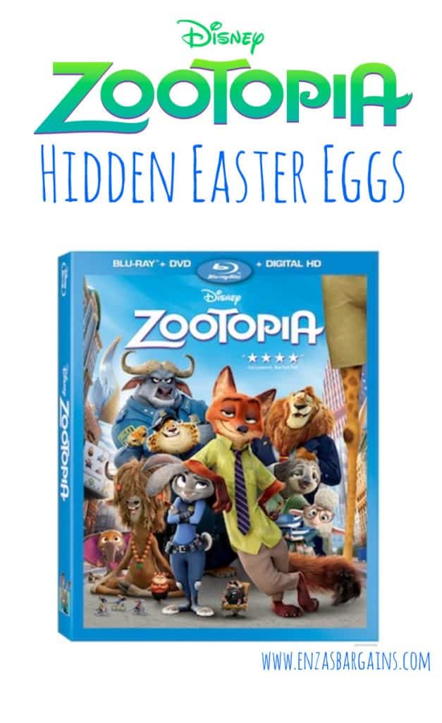 Zootopia Easter Eggs List