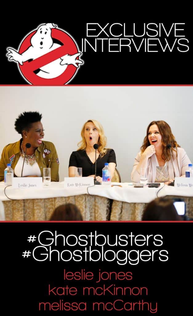 Exclusive Ghostbusters 2016 Interviews - Blogger Press Junket