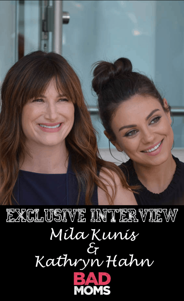 Mila Kunis and Kathryn Hahn Interview for Bad Moms