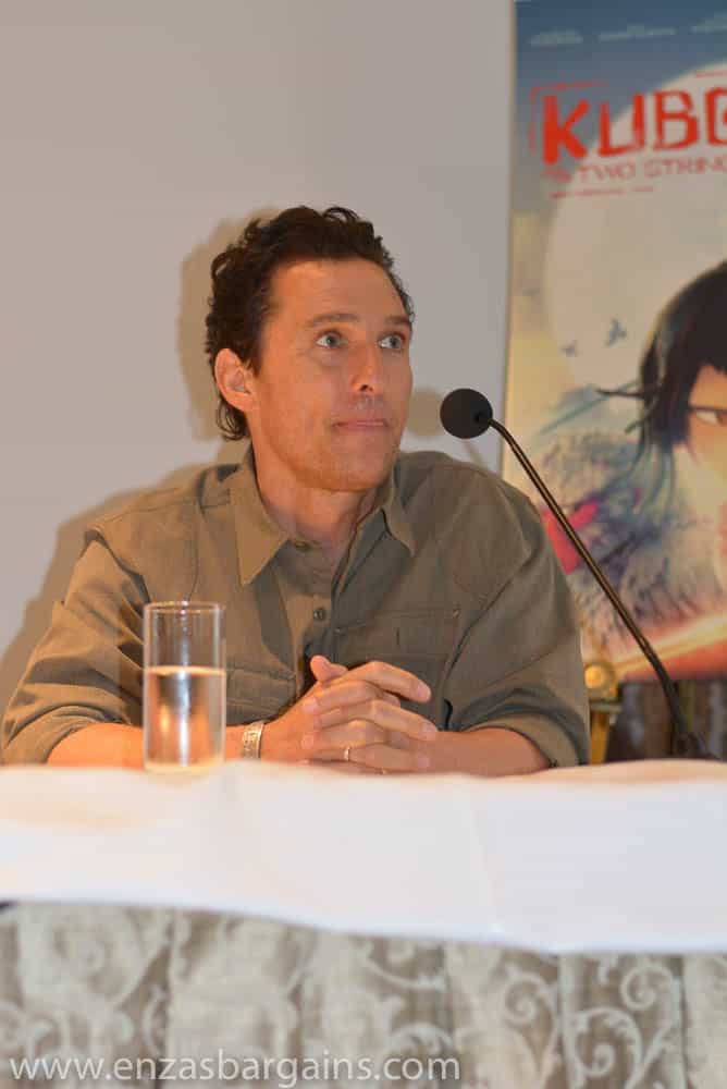 Kubo Interview with Matthew McConaughey, Charlize Theron, and Art Parkison