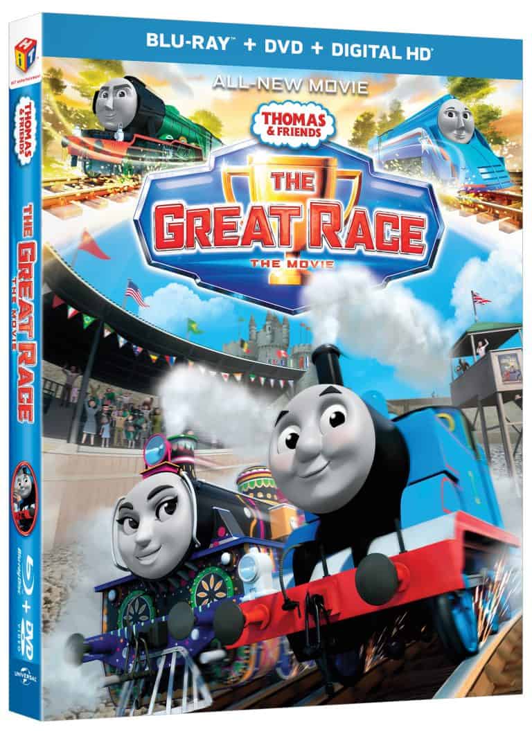 Thomas & Friends: The Great Race Blu-ray/DVD Release Giveaway 15 Winners