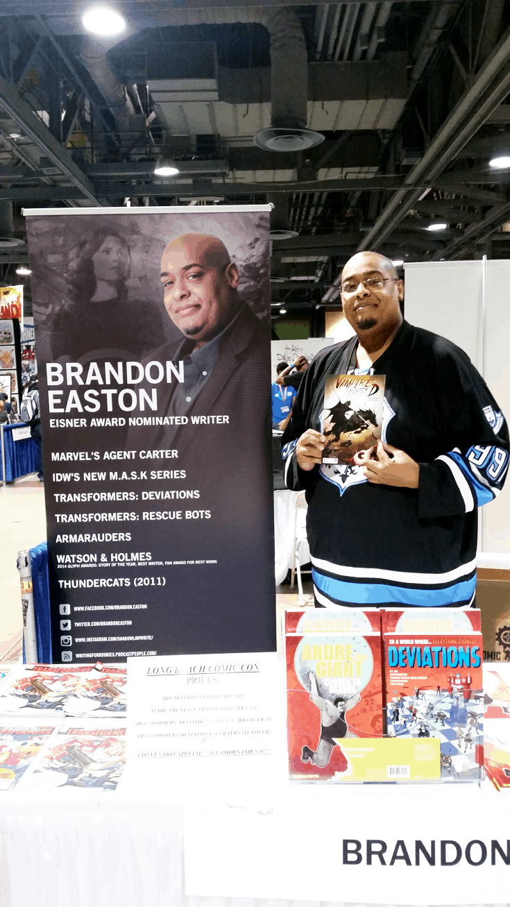 Brandon Easton - Agent Carter Writer! Long Beach Comic Con 2016