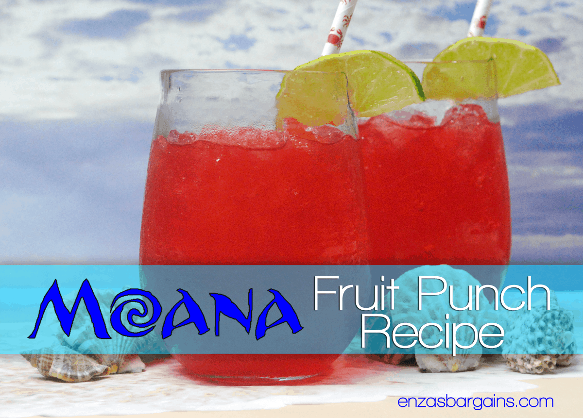 Disney Moana Recipe - Fruit Punch