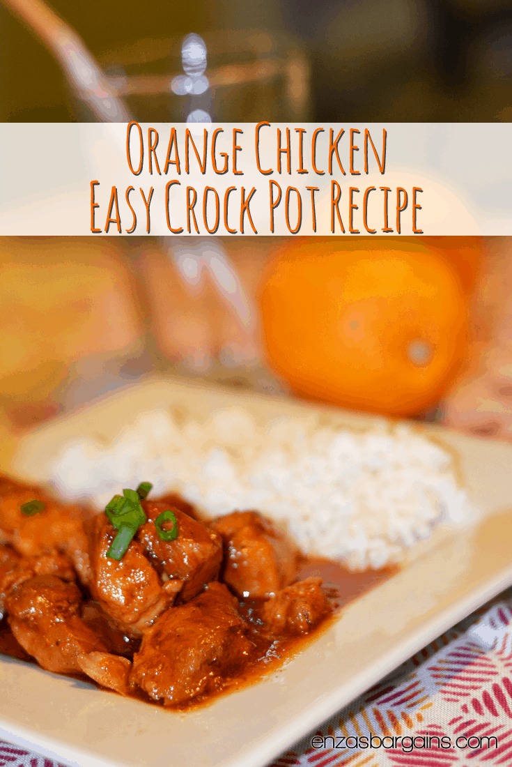 Orange Chicken Easy Crock Pot Recipe - Enza's Bargains