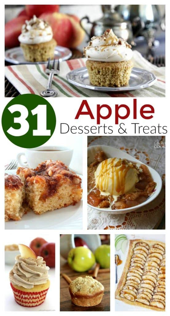 31 Apple Desserts & Treats - Apple Recipes to LOVE