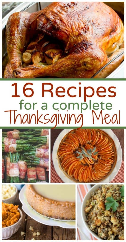 Thanksgiving Meal Ideas and Recipes - Enza's Bargains