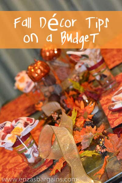 Fall Décor Tips on a Budget & Shopping at Family Dollar