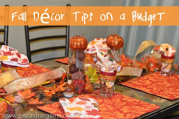 Fall Décor Tips on a Budget & Shopping at Family Dollar