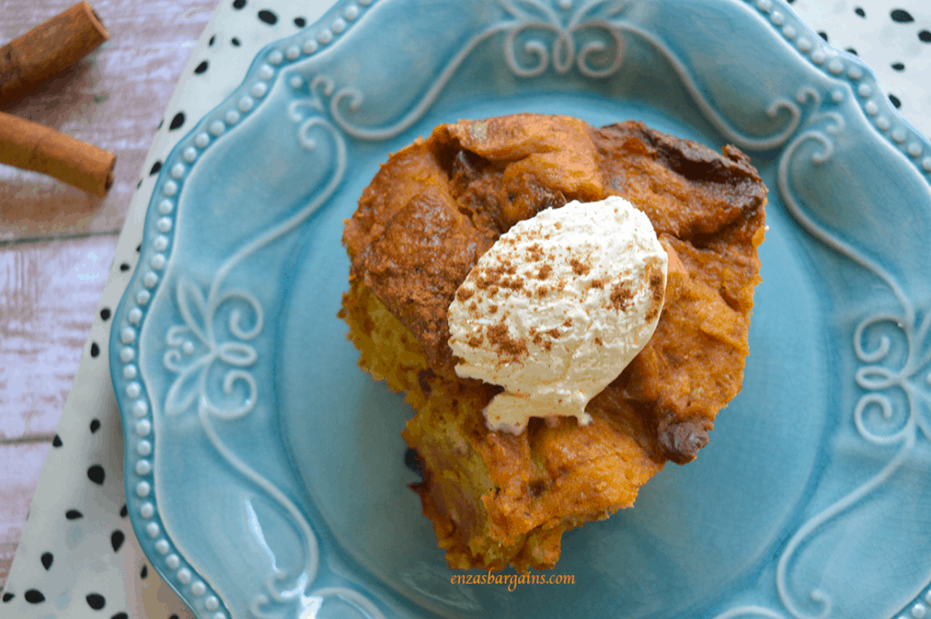 Easy Pumpkin Bread Pudding Recipe