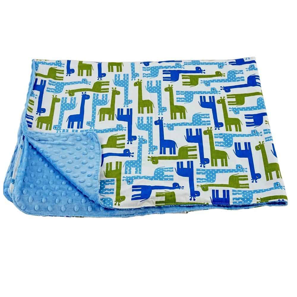 Blue Baby Bum Blanket - #EBHolidayGiftGuide