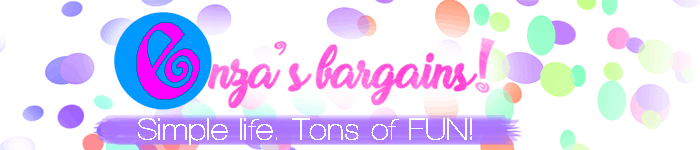 enza's bargains logo header