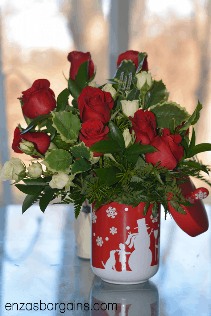 Teleflora’s Snow Day Bouquet - #EBHolidayGiftGuide