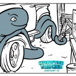 Monster Trucks Movie Coloring Sheets