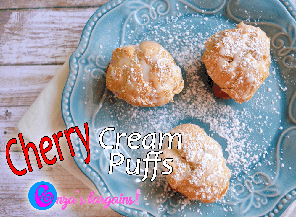 Cherry Filled Cream Puffs Recipe