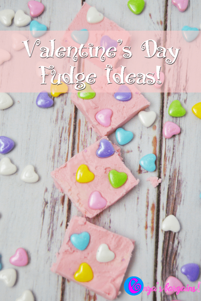 Valentine Day Fudge Idea - Great to make with the kids!