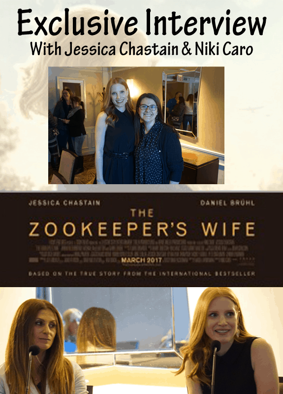 The Zookeeper's Wife Interview With Jessica Chastain and Niki Caro