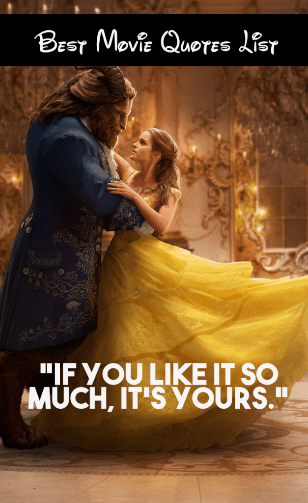 Beauty and the Beast Movie Quotes