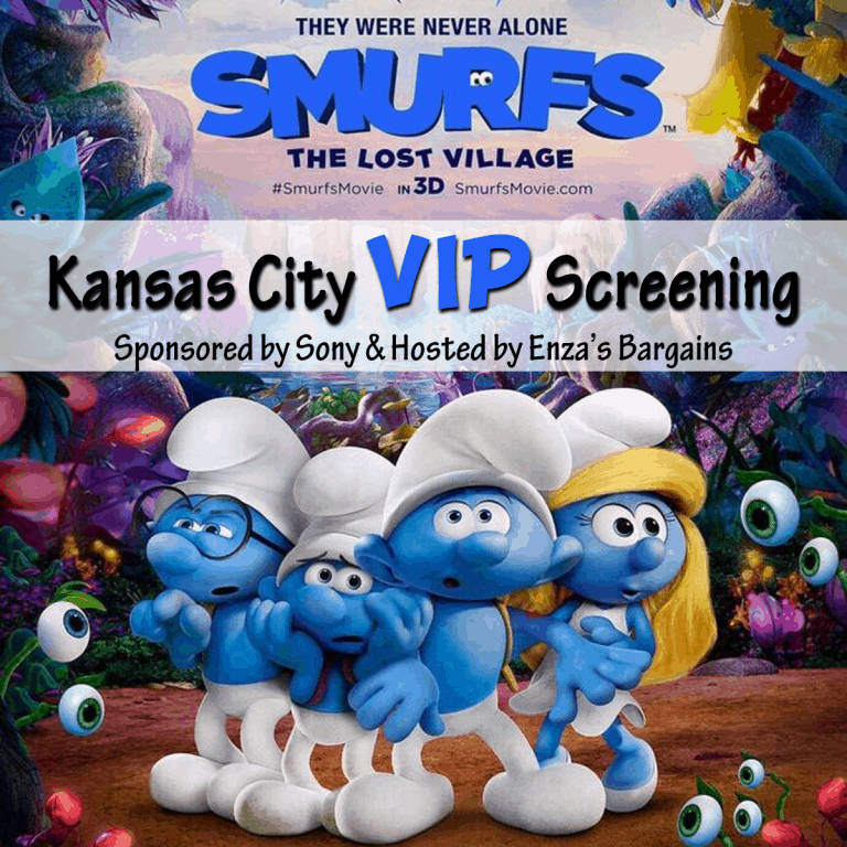 Smurfs: The Lost Village Kansas City Advanced Screening!