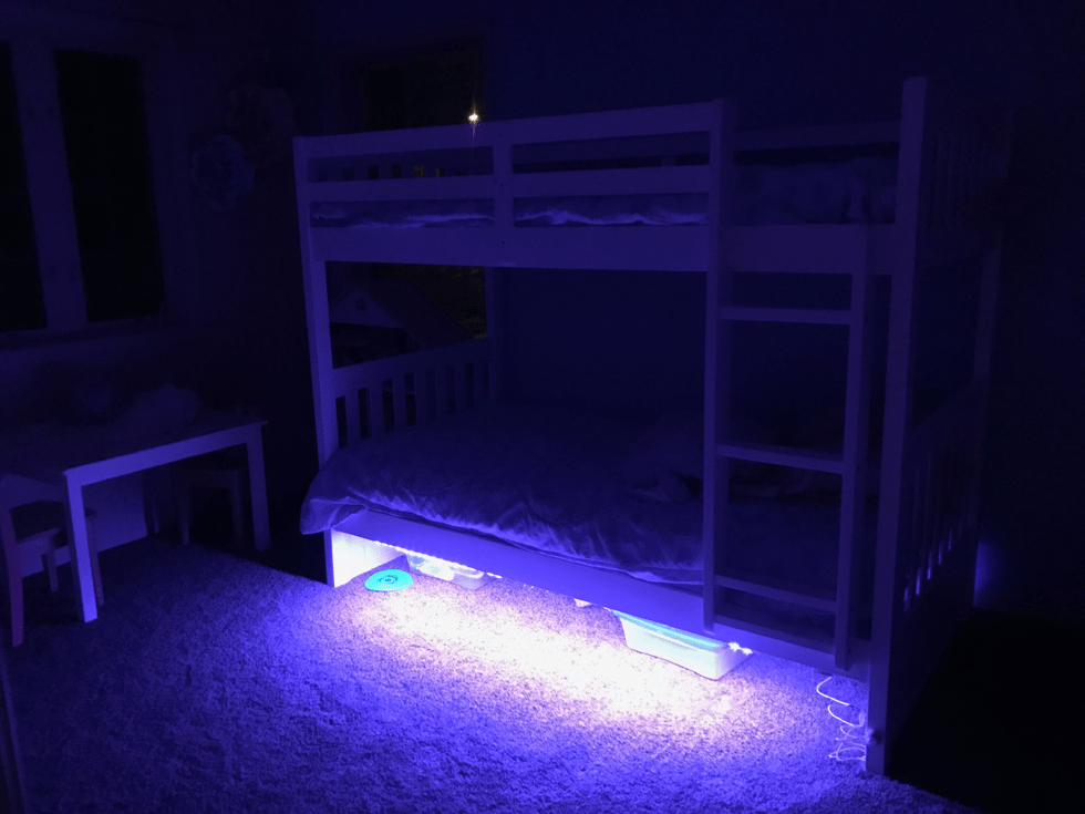 Forpow Bed Light Strip Light Kit Review