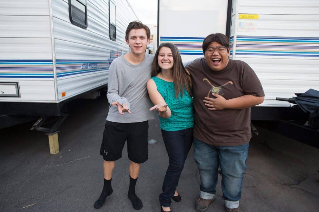 Spider-Man Homecoming Exclusive Set Interview with Spider-Man, Tom Holland & Jacob Batalon
