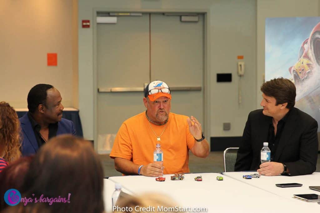 Cars 3 Interview With Nathan Fillion, Larry the Cable Guy, Lea DeLaria, & Isiah Whitlock Jr.