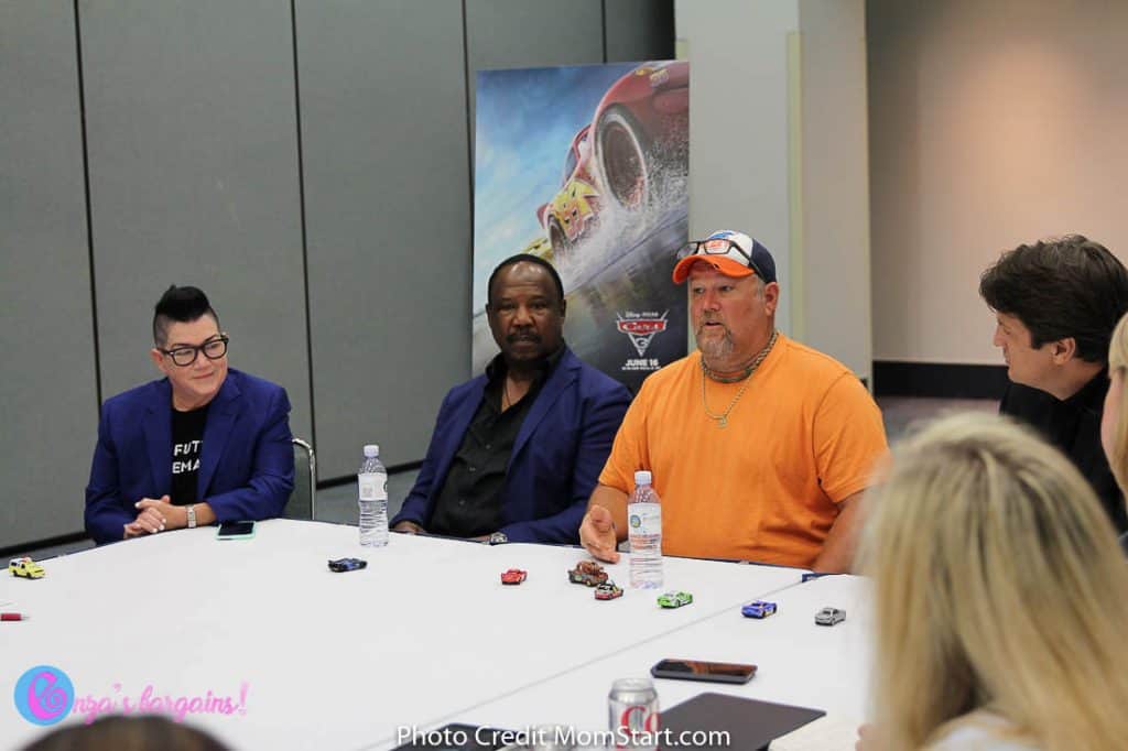 Cars 3 Interview With Nathan Fillion, Larry the Cable Guy, Lea DeLaria, & Isiah Whitlock Jr.