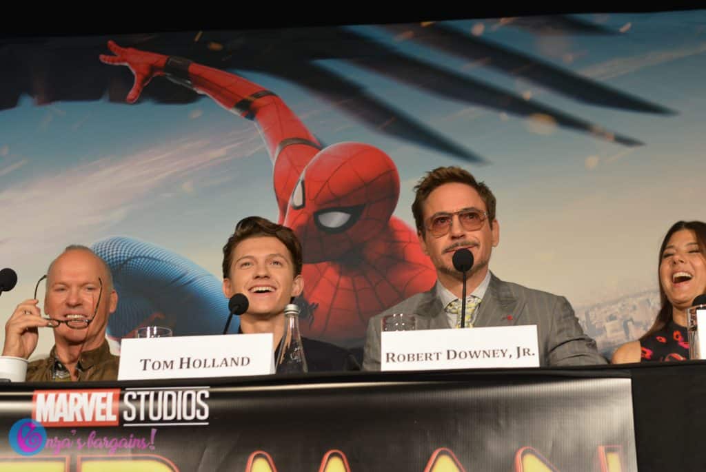 Spider-Man Homecoming Press Junket