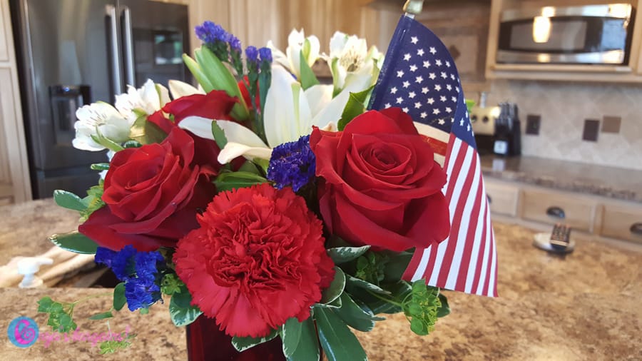 4th of July Bouquets by Teleflora