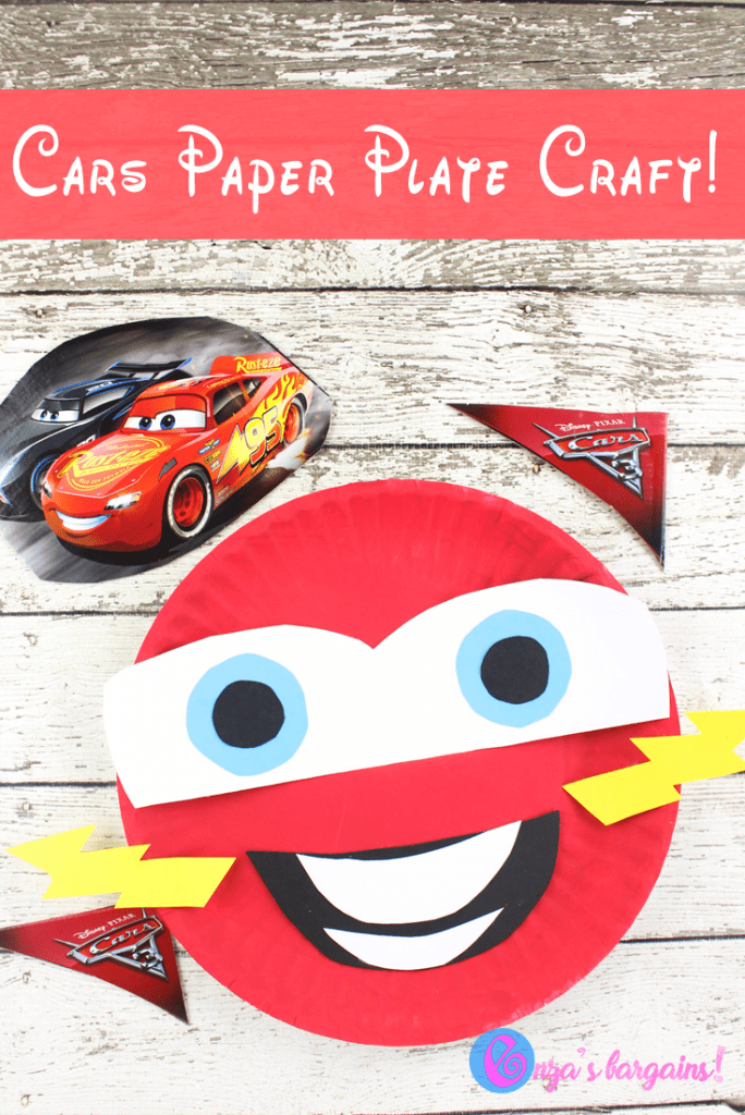 New Image of Lightning McQueen from Disney Cars Movie Great for Crafts 